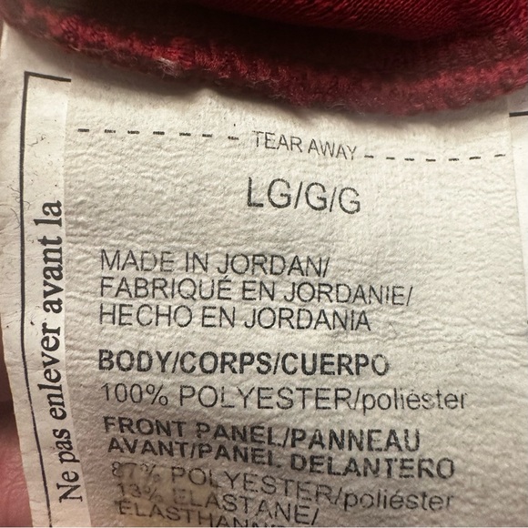 Under Armour Golf Mens red 1/4 zip pullover. Size large - Picture 4 of 4